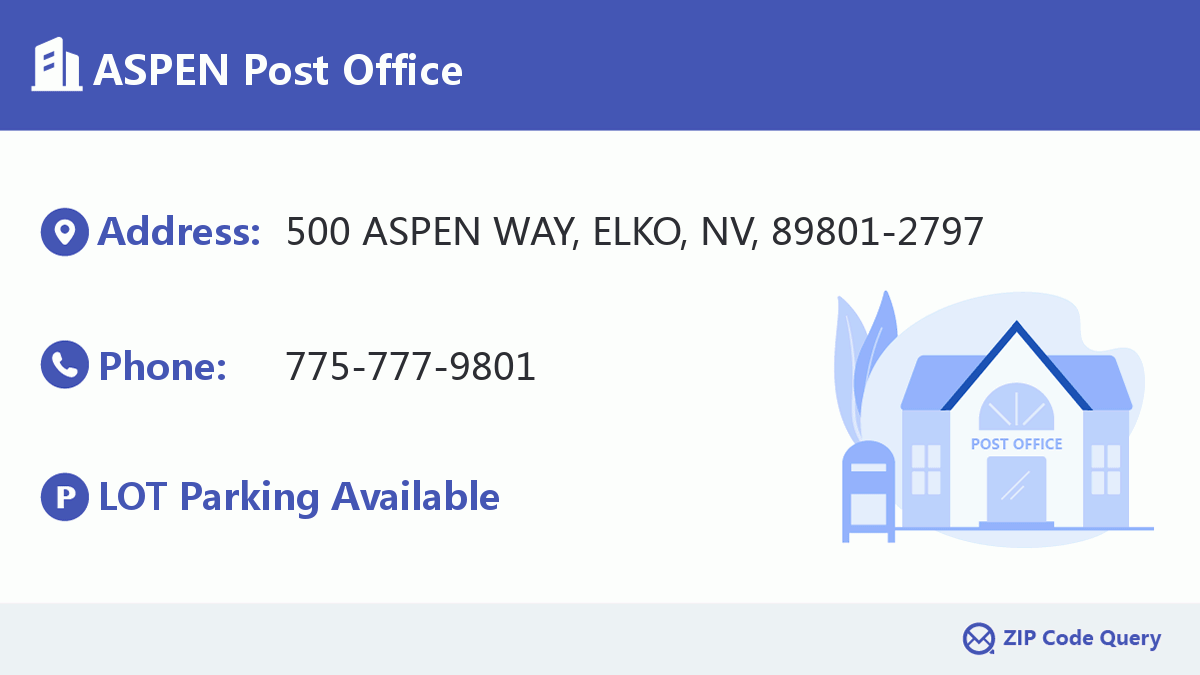 Post Office:ASPEN