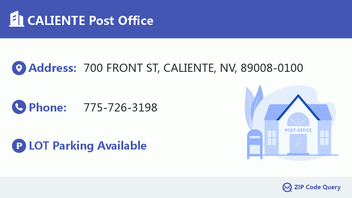 Post Office:CALIENTE