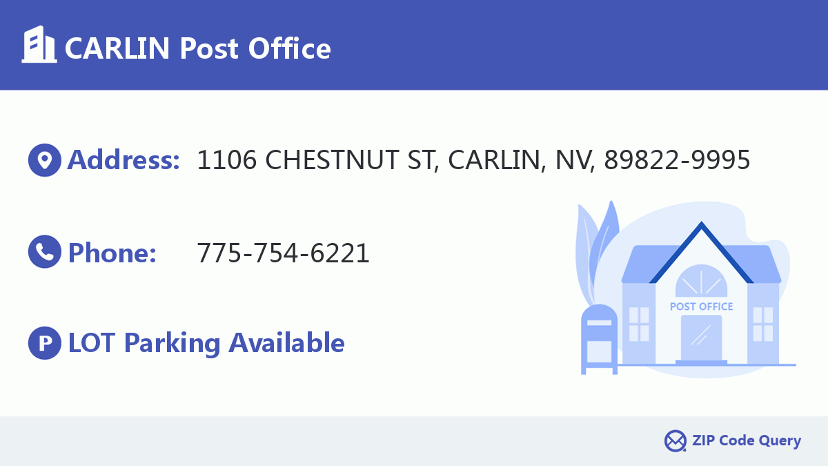 Post Office:CARLIN