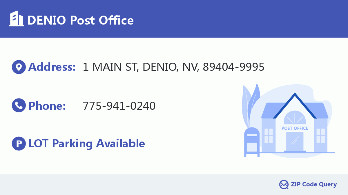 Post Office:DENIO