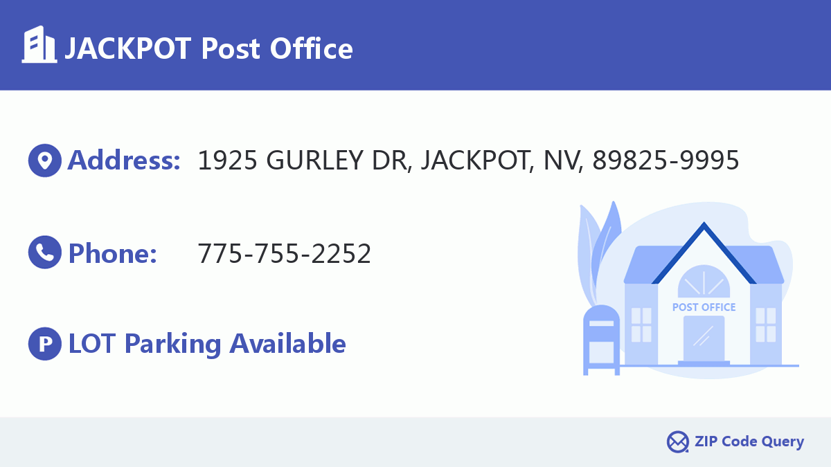 Post Office:JACKPOT