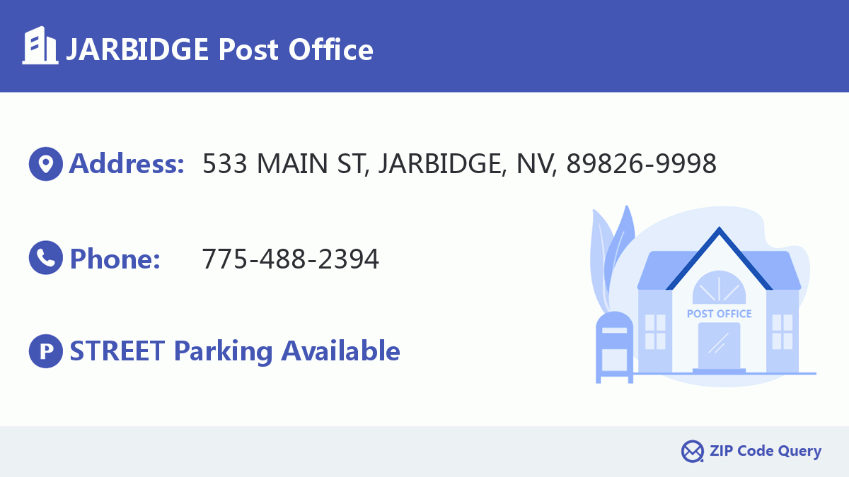 Post Office:JARBIDGE