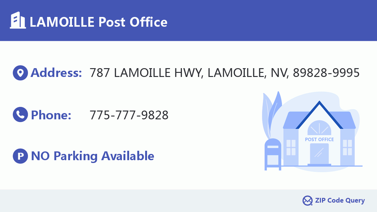 Post Office:LAMOILLE