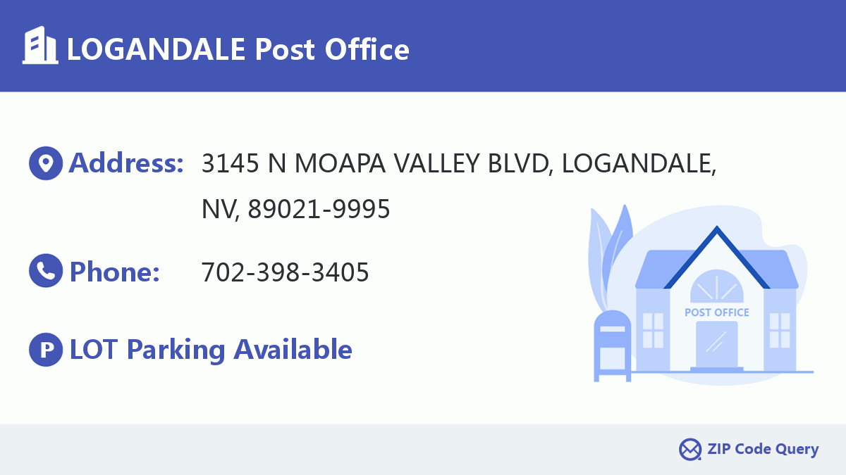 Post Office:LOGANDALE