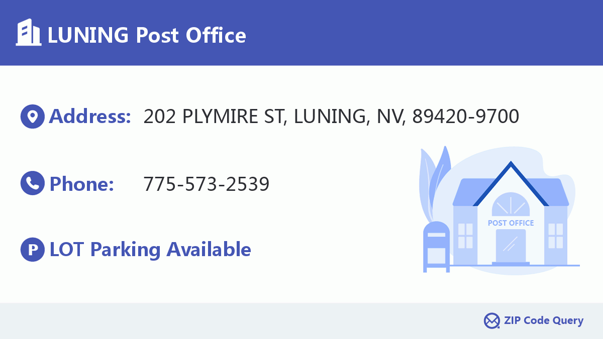 Post Office:LUNING