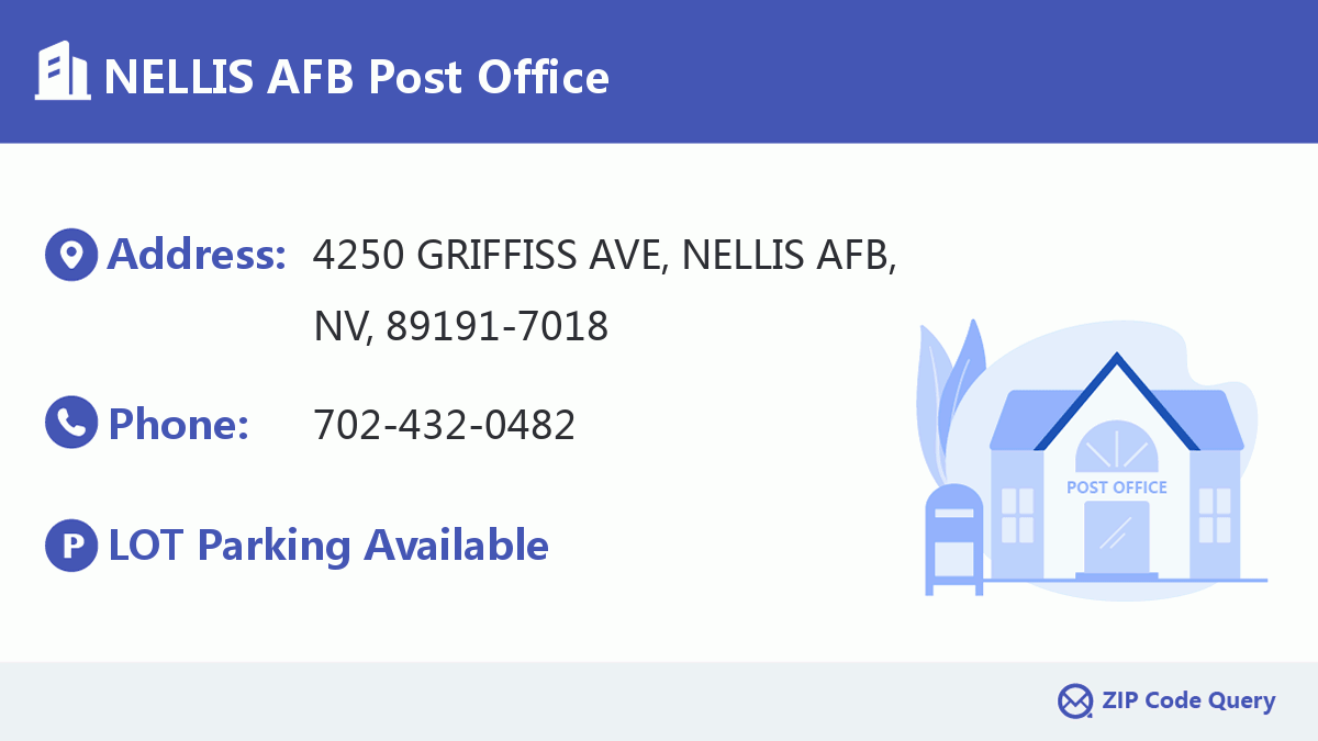 Post Office:NELLIS AFB