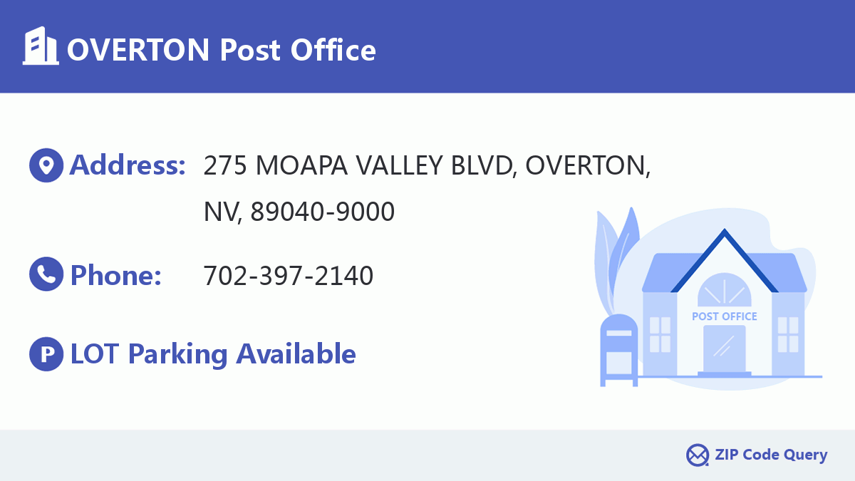 Post Office:OVERTON