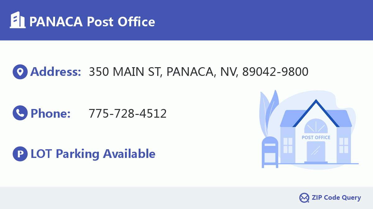 Post Office:PANACA