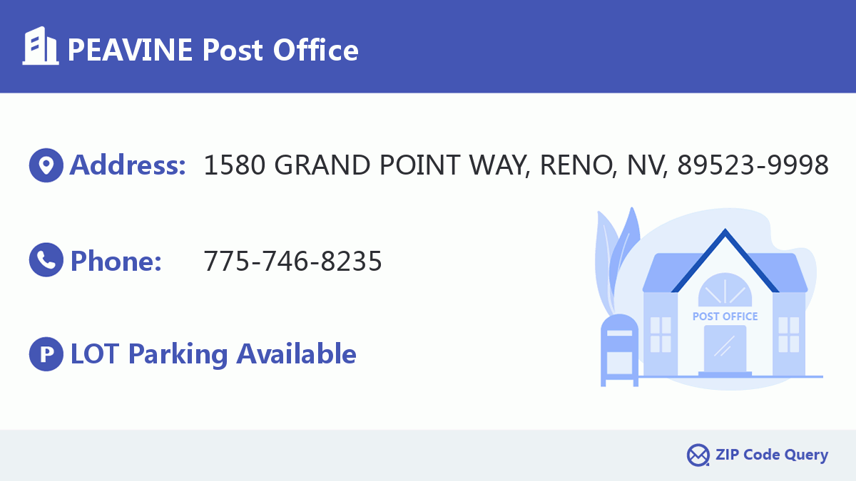 Post Office:PEAVINE
