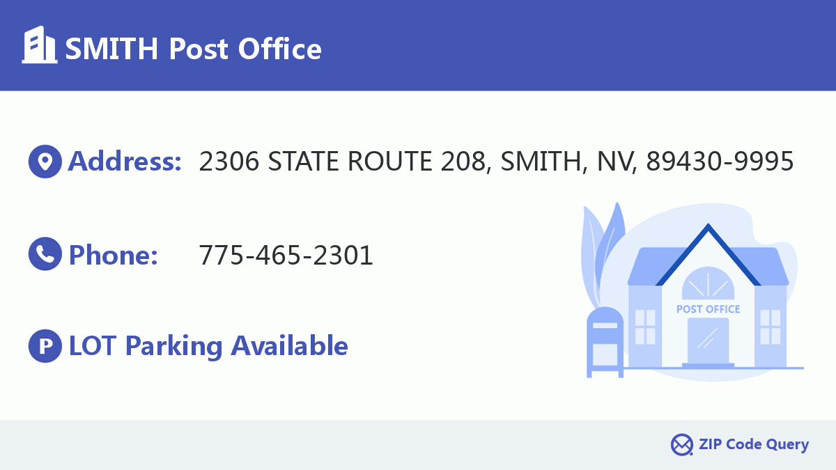 Post Office:SMITH