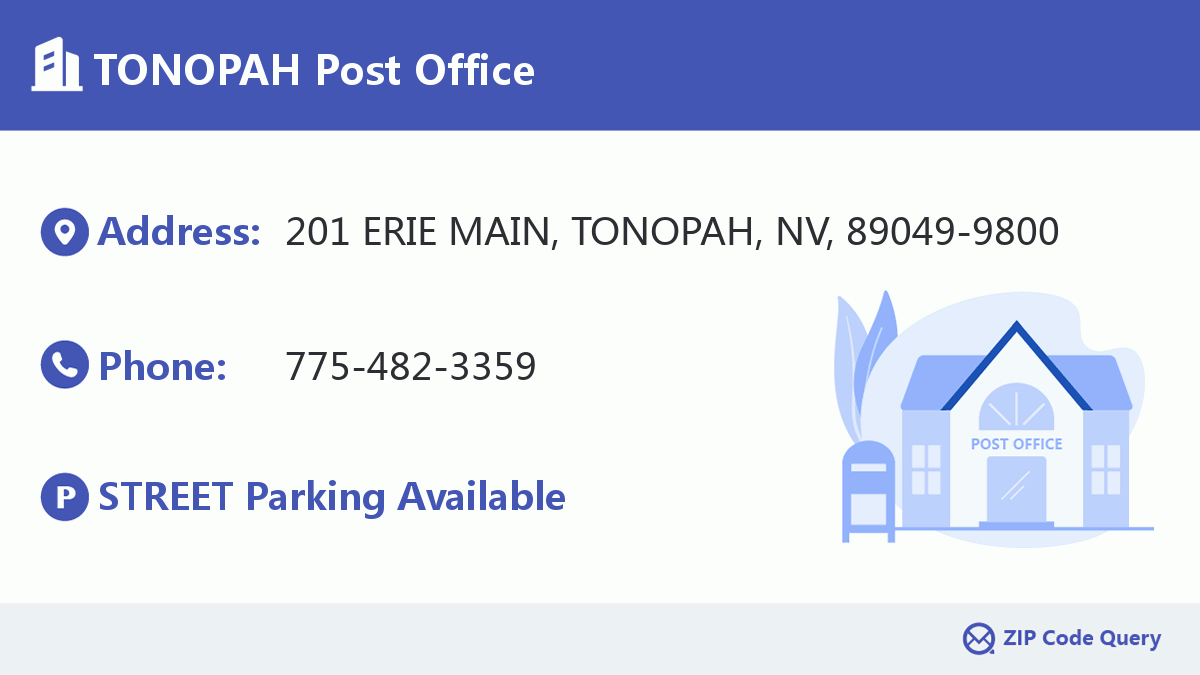 Post Office:TONOPAH