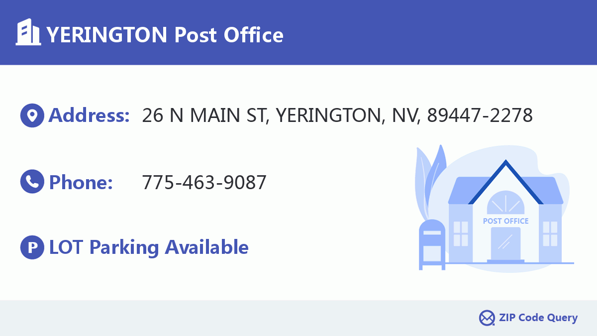 Post Office:YERINGTON